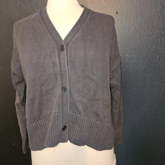 Everlane Women's Boxy Cardigan Sweater - Picture 1 of 3